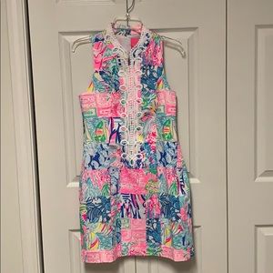 NWT Lilly Pulitzer Patchwork Alexa Shift Dress-6